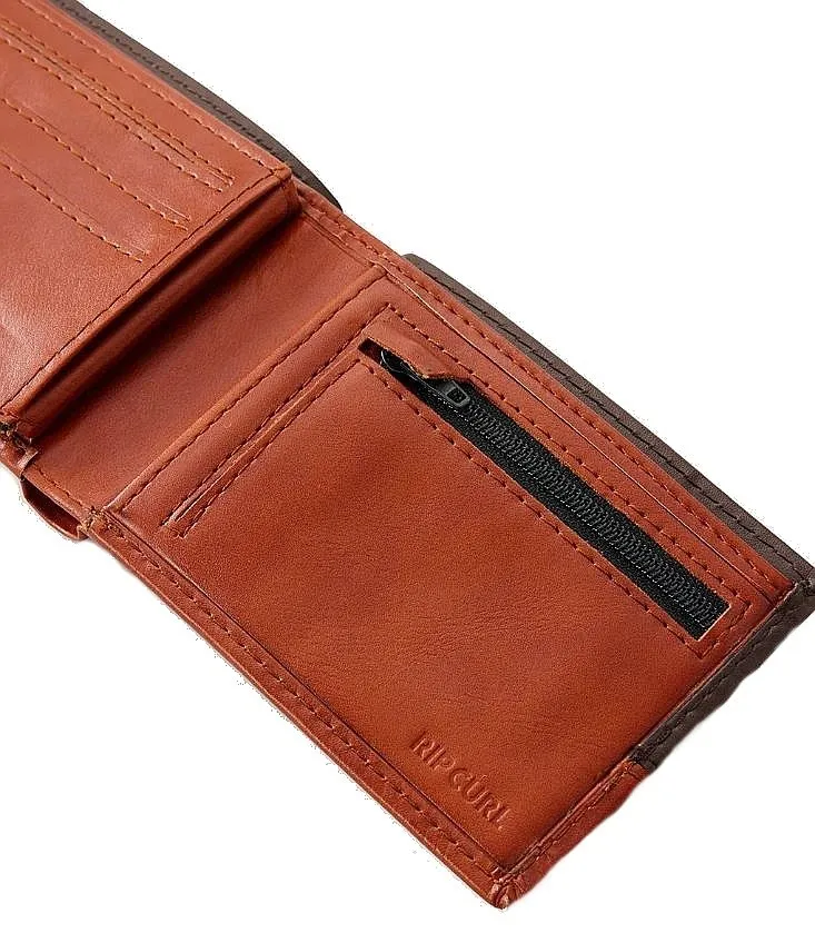 CARTERA RIP CURL CORPAWATU ICON PU SLIM  TAN/BROWN  MEN´S