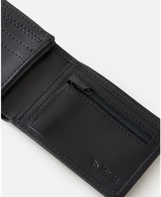 Cartera Rip Curl Stacked RFID Slim Negra 