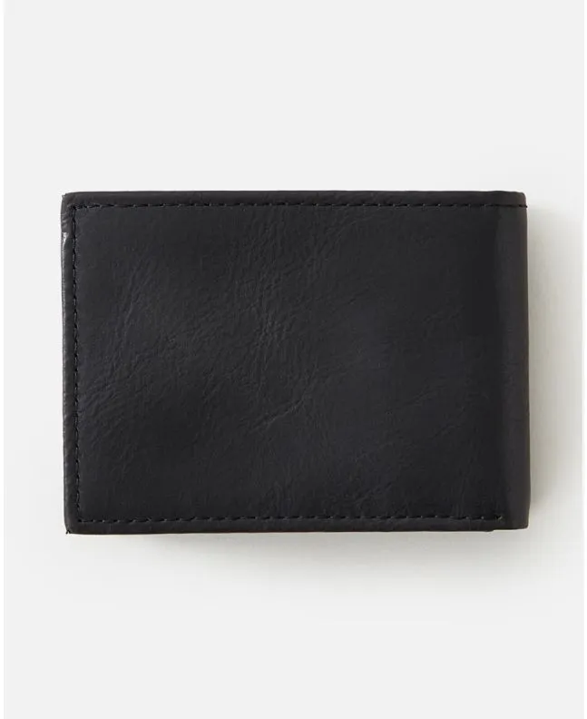 Cartera Rip Curl Stacked RFID Slim Negra 