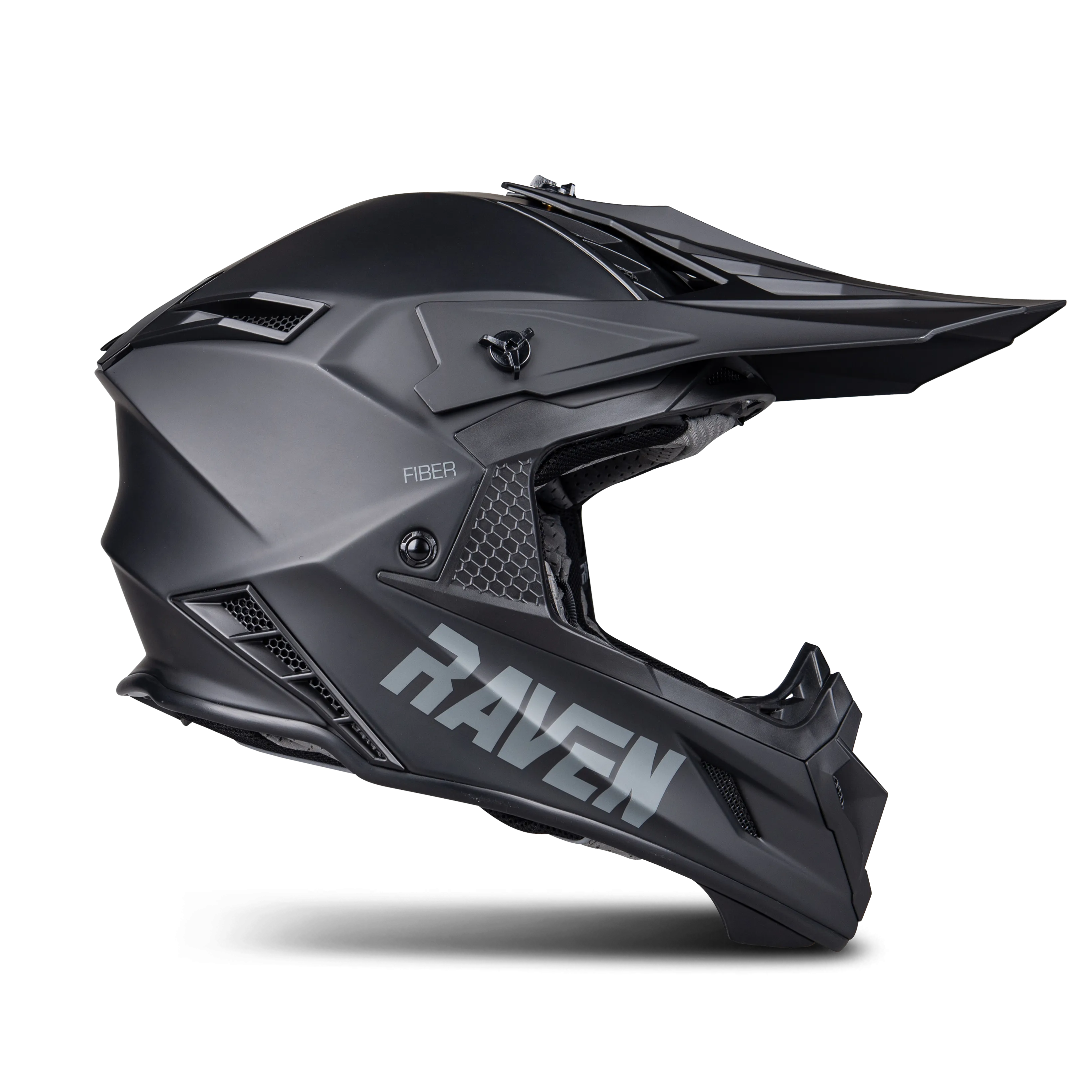 Casco de Cross Raven Aspire Evo Negro Mate