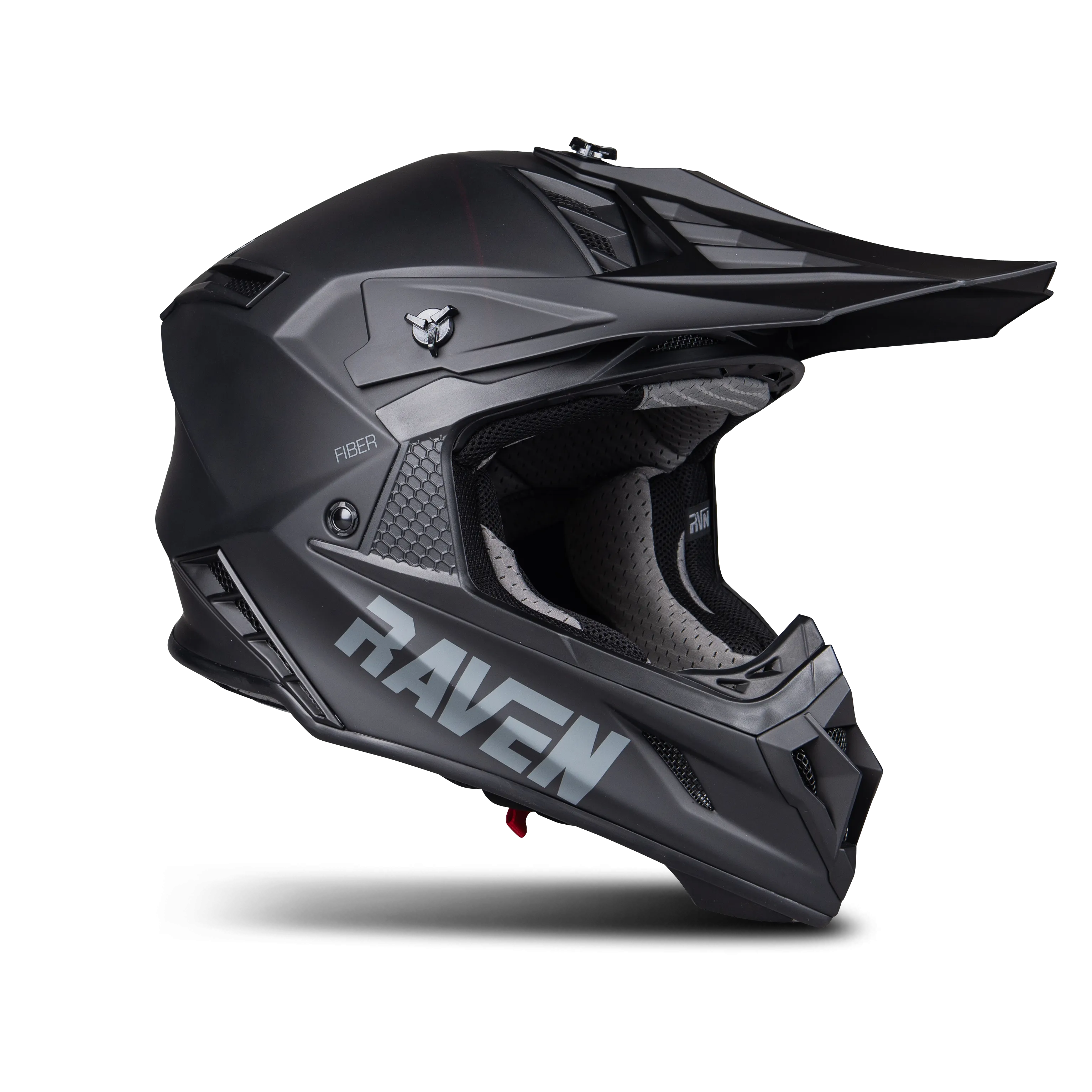 Casco de Cross Raven Aspire Evo Negro Mate