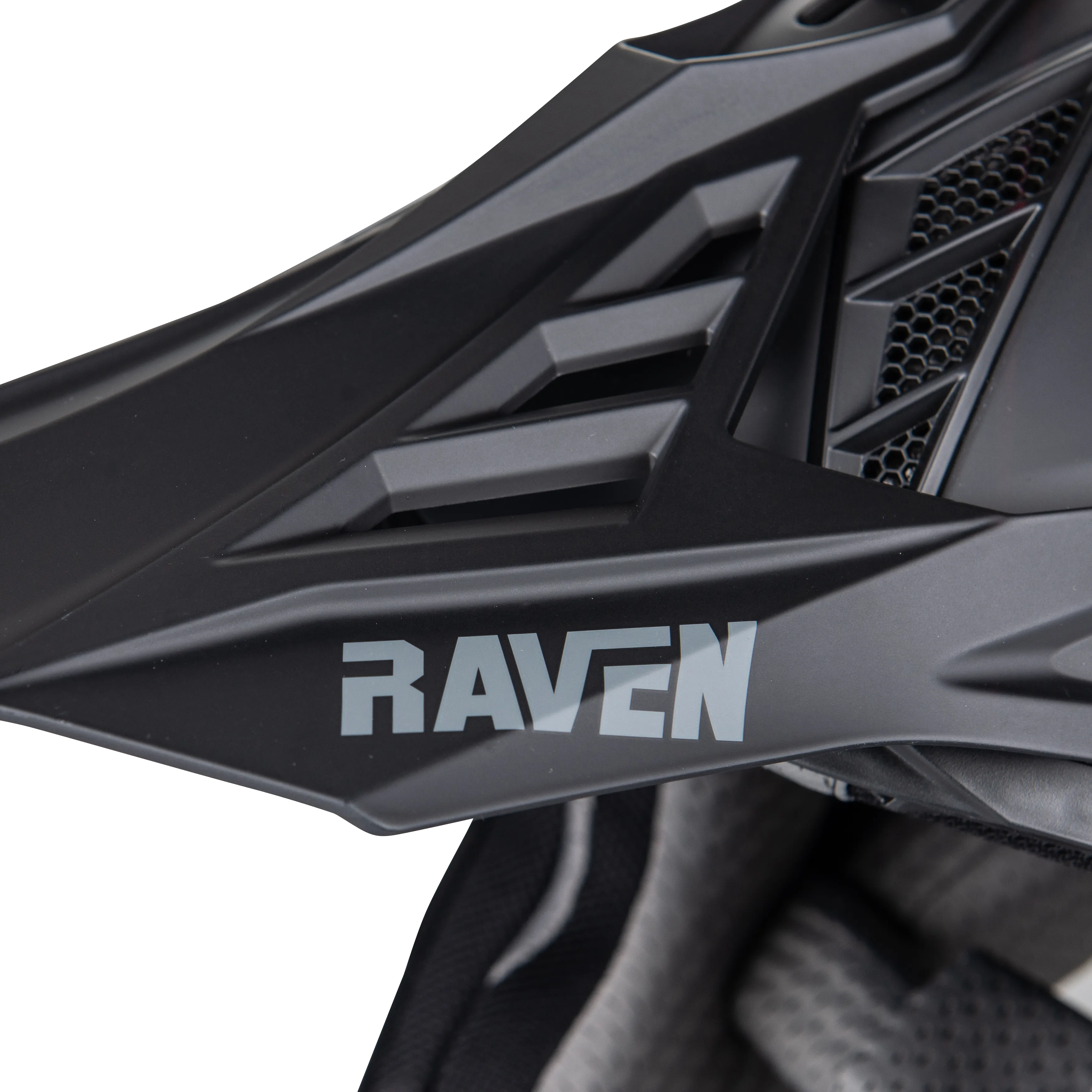 Casco de Cross Raven Aspire Evo Negro Mate