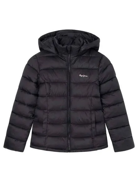 Cazadora Acolchada Pepe Jeans Simone Negro Niña