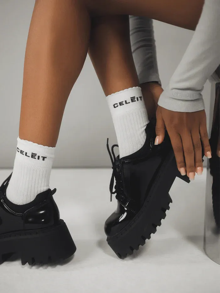 CELIT Socks White