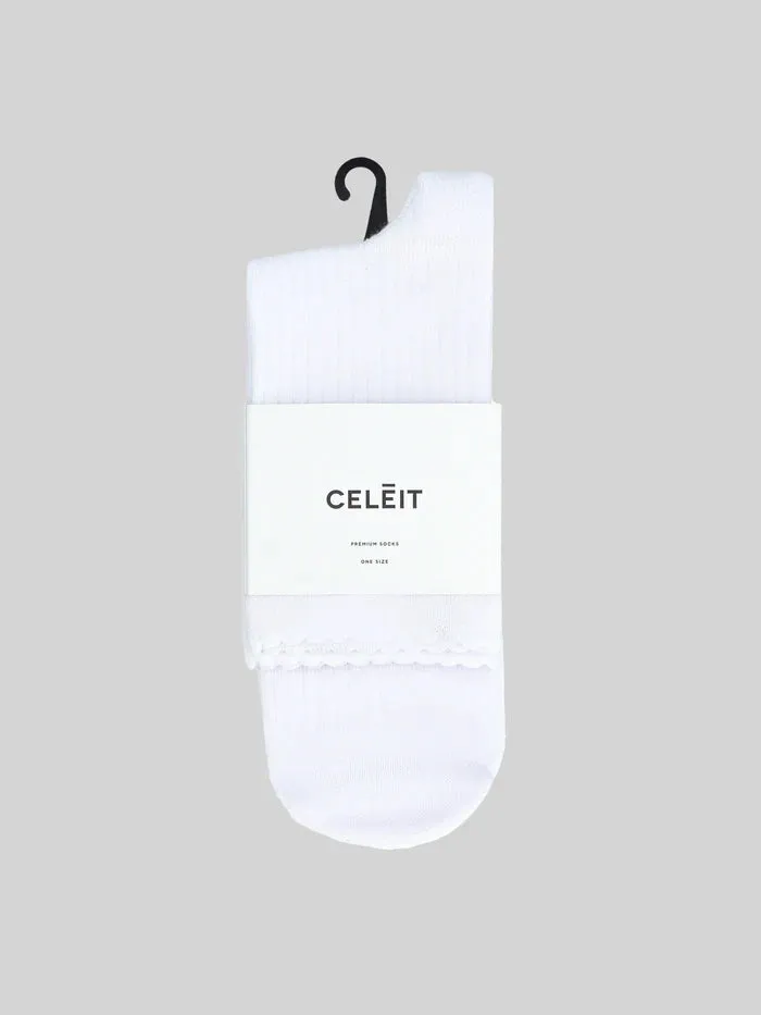 CELIT Socks White