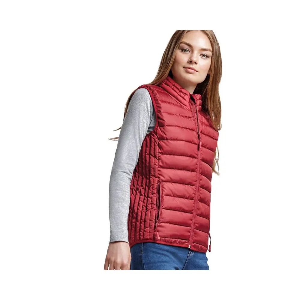 Chaleco de mujer ligero acolchado tacto pluma