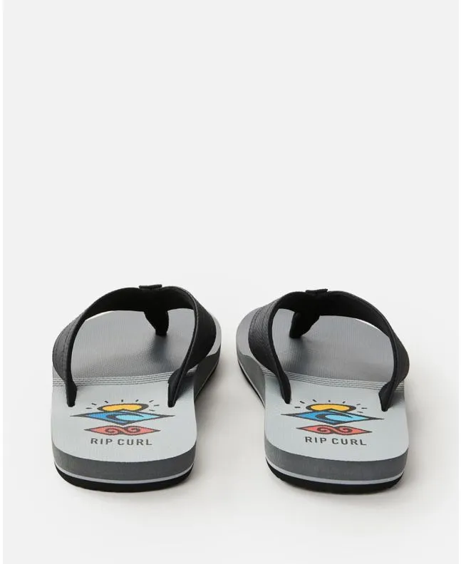 CHANCLAS RIP CURL RIPPER NEGROGRIS 