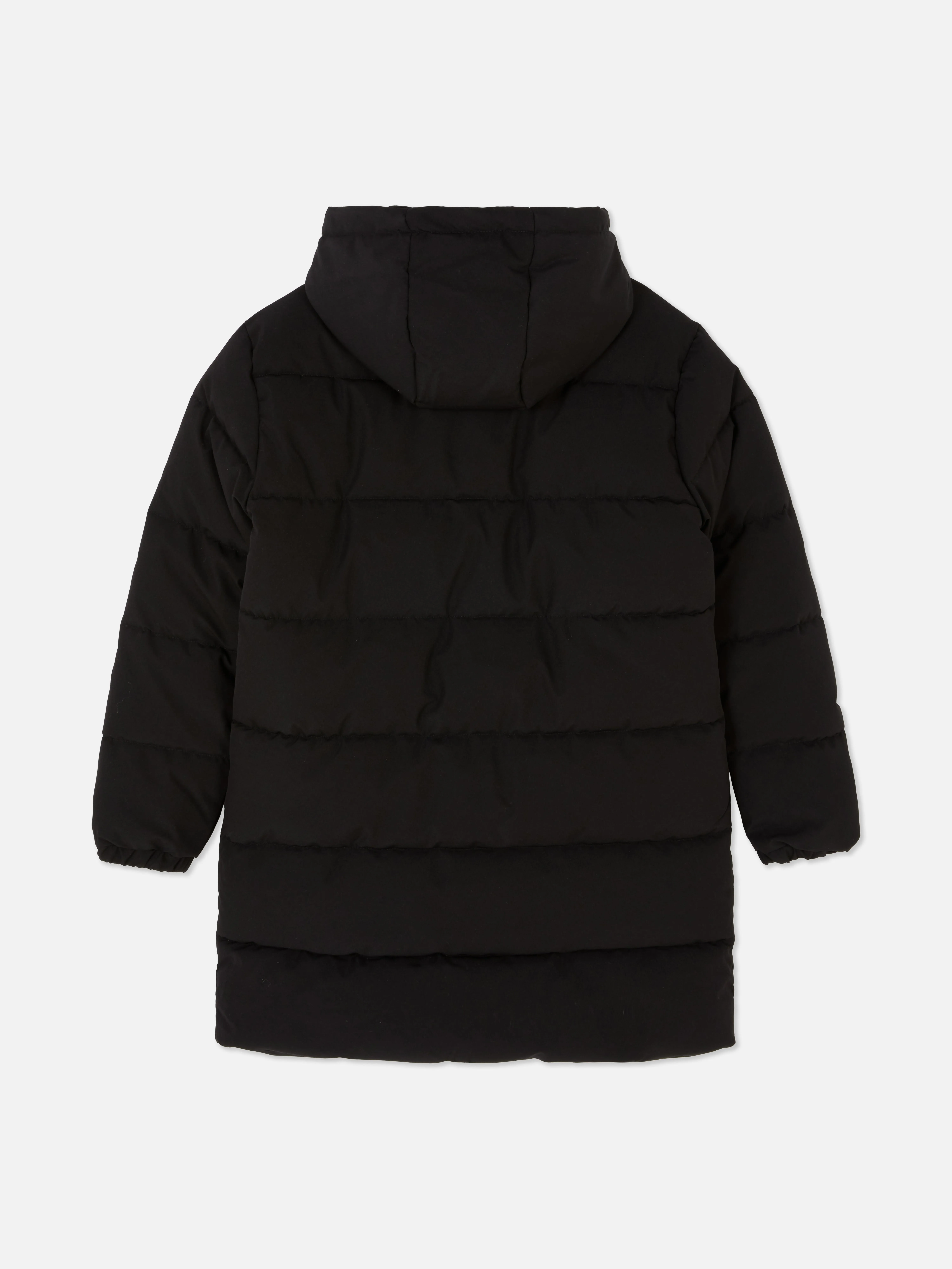 Chaqueta acolchada larga para niños y niñas mayores