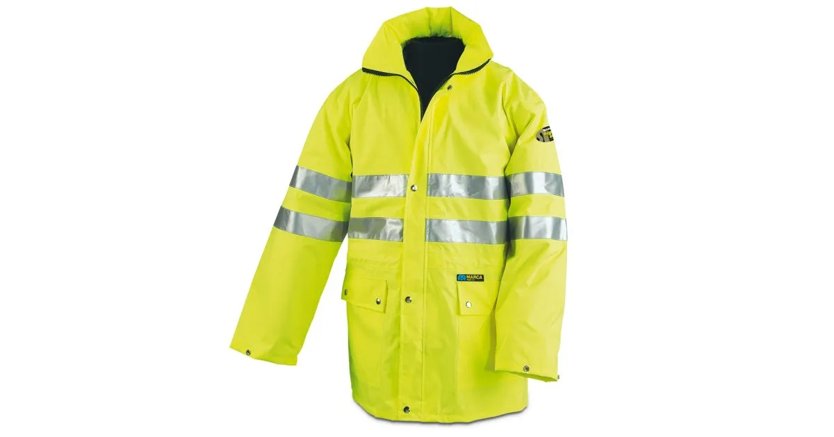 Chaqueta Alta Visibilidad amarilla poliéster 140 g.