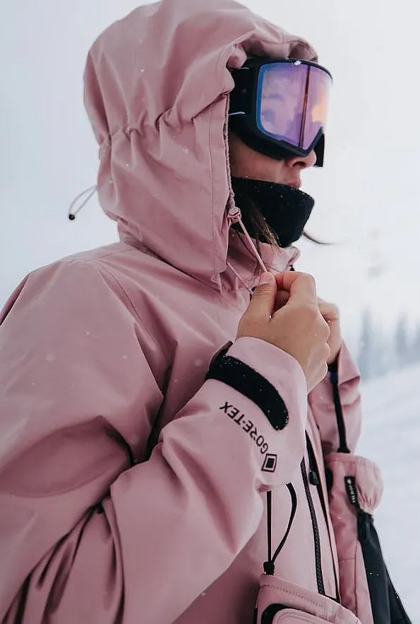 CHAQUETA BURTON TREELINE 2L GORETEX  POWDER BLUSH/TRUE BLACK  WOMEN´S