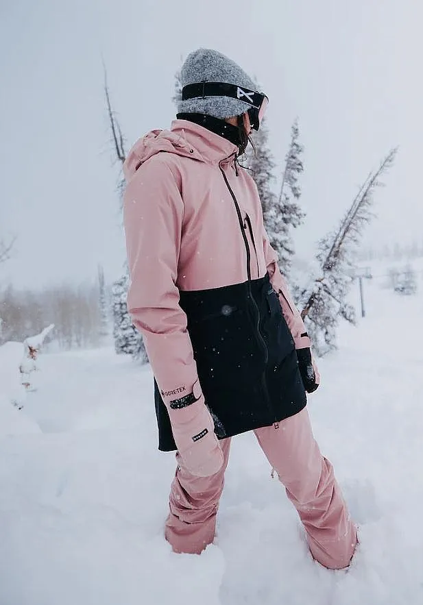CHAQUETA BURTON TREELINE 2L GORETEX  POWDER BLUSH/TRUE BLACK  WOMEN´S