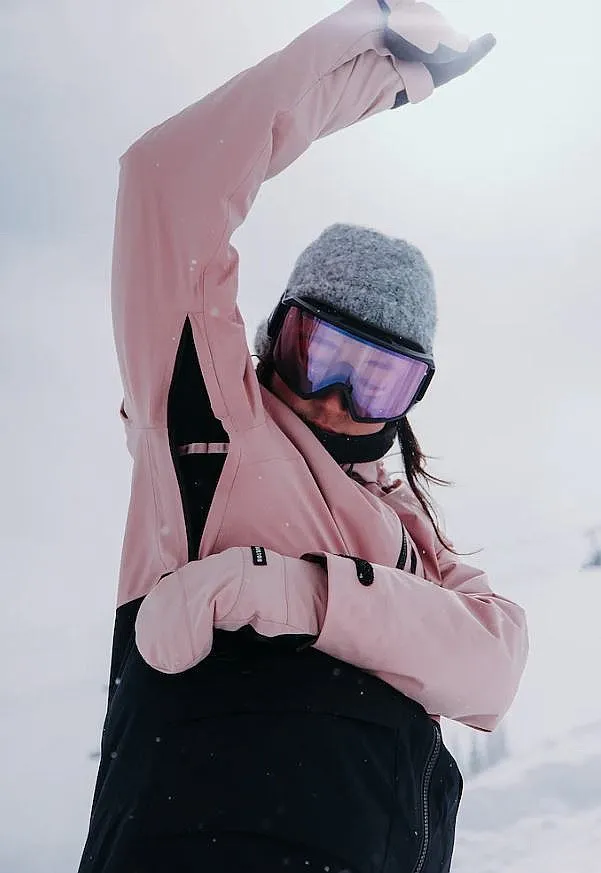 CHAQUETA BURTON TREELINE 2L GORETEX  POWDER BLUSH/TRUE BLACK  WOMEN´S