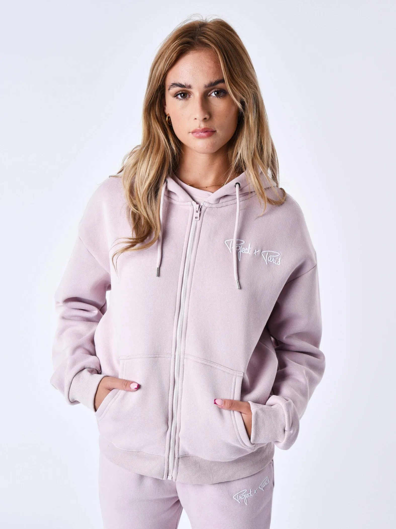 Chaqueta con cremallera Essentials Project X Paris para mujer