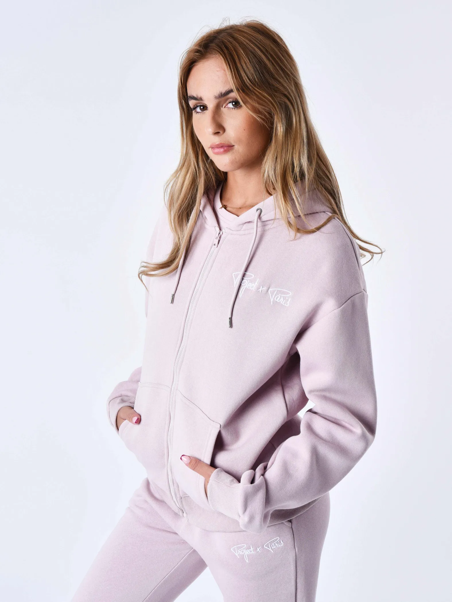 Chaqueta con cremallera Essentials Project X Paris para mujer