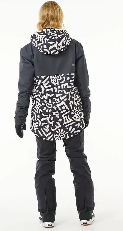 CHAQUETA RIP CURL ANTI SERIES ANORAK 10K  WASHED BLACK SE  WOMEN´S