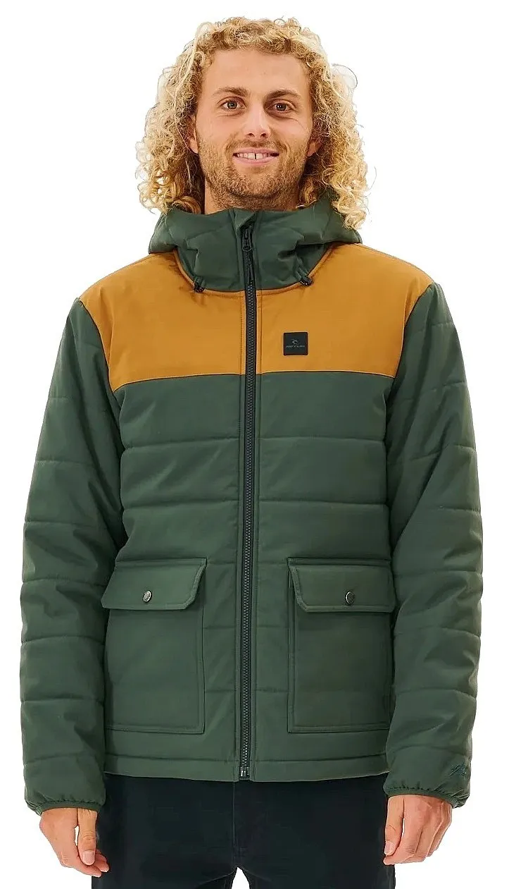 CHAQUETA RIP CURL ANTI SERIES RIDGE  FOREST GREEN  MEN´S