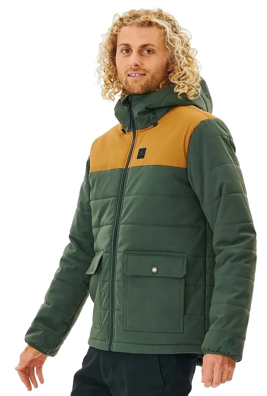 CHAQUETA RIP CURL ANTI SERIES RIDGE  FOREST GREEN  MEN´S