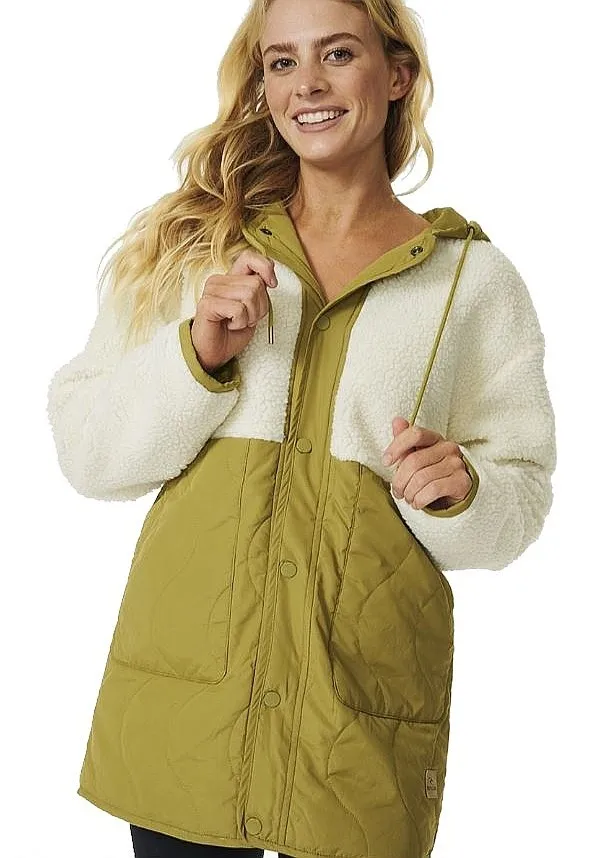 CHAQUETA RIP CURL HOTCHKISS  KHAKI  WOMEN´S