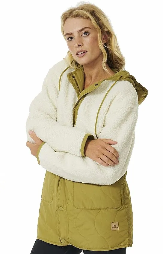 CHAQUETA RIP CURL HOTCHKISS  KHAKI  WOMEN´S