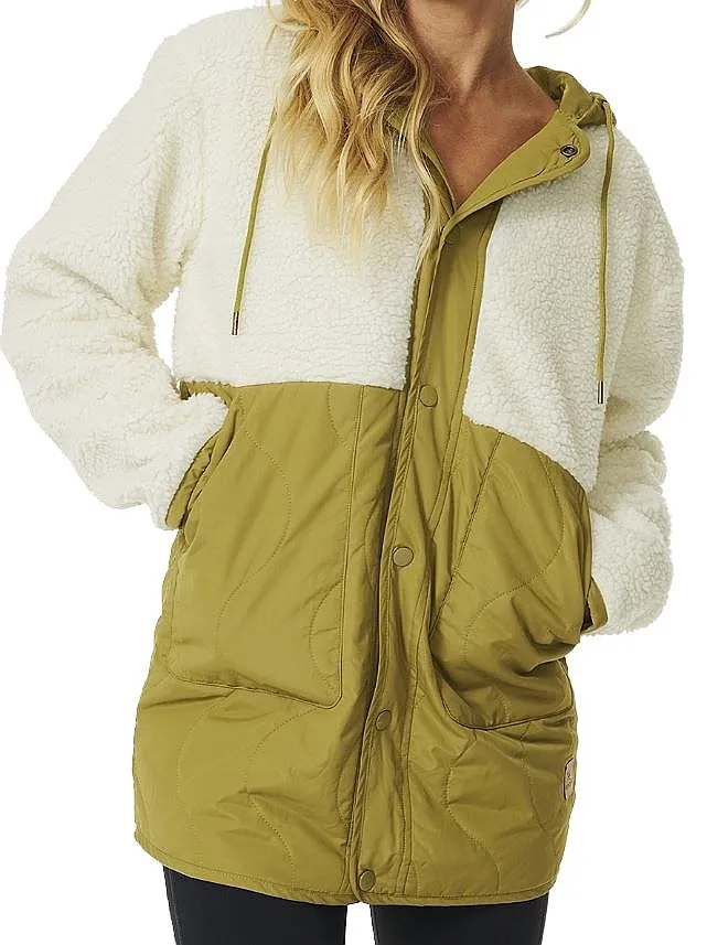 CHAQUETA RIP CURL HOTCHKISS  KHAKI  WOMEN´S