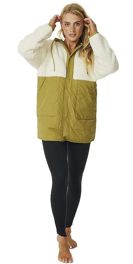 CHAQUETA RIP CURL HOTCHKISS  KHAKI  WOMEN´S
