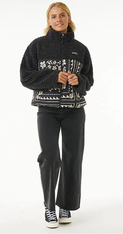 CHAQUETA RIP CURL SOLEIL PUFFER  BLACK  WOMEN´S