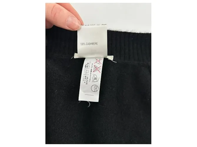 Chloé Camiseta de punto CHLOE.Cachemira XS Internacional Negro 