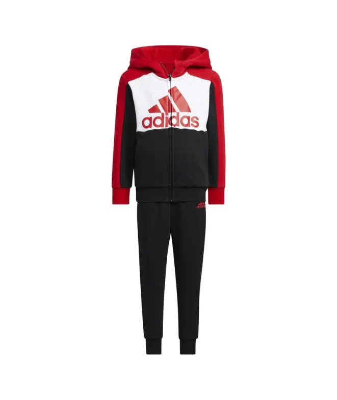 Chándal adidas Badge Of Sport Logo Tracksuit Negro Infantil