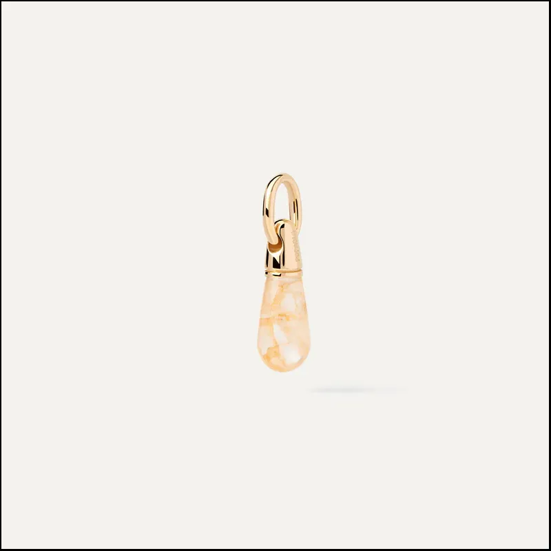 COLGANTE PDPAOLA AVENTURINA AMARILLA DROP CO01792U