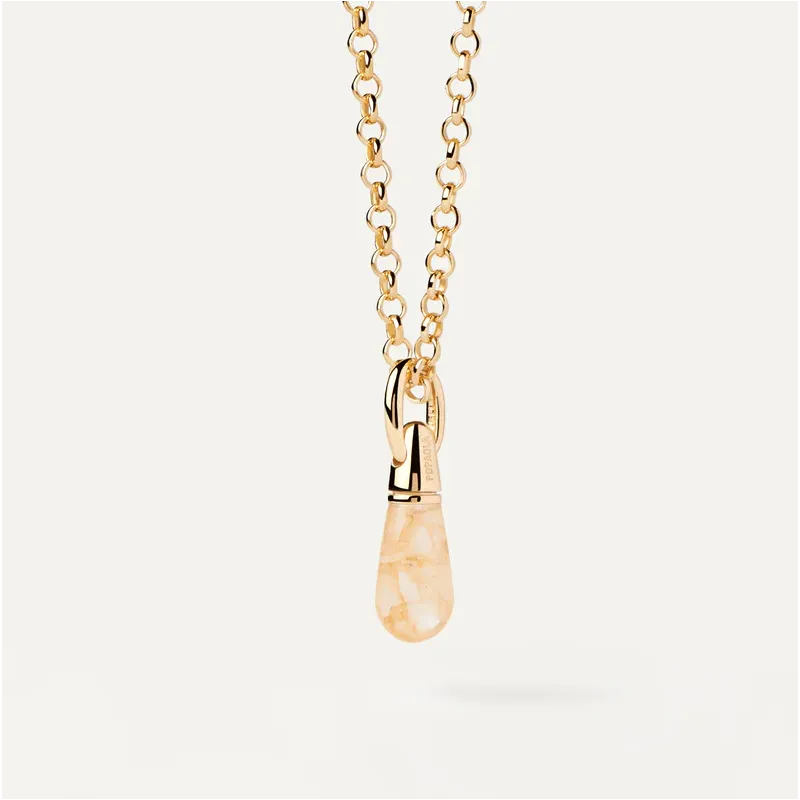 COLGANTE PDPAOLA AVENTURINA AMARILLA DROP CO01792U