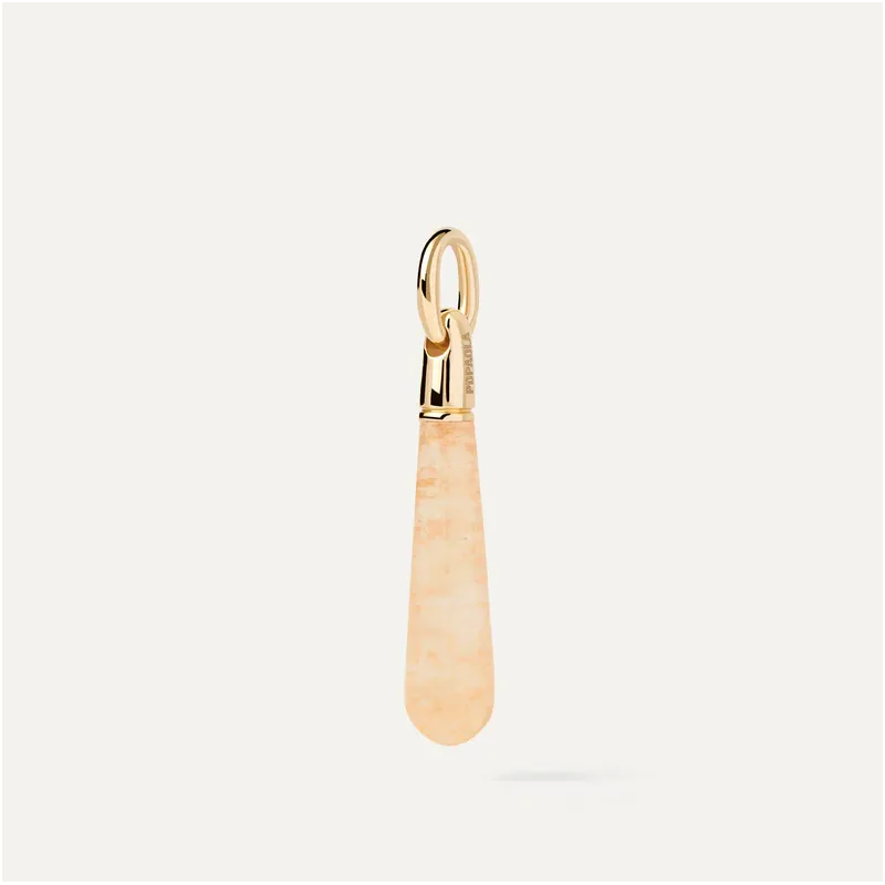 COLGANTE PDPAOLA AVENTURINA AMARILLA LARGE DROP CO01787U