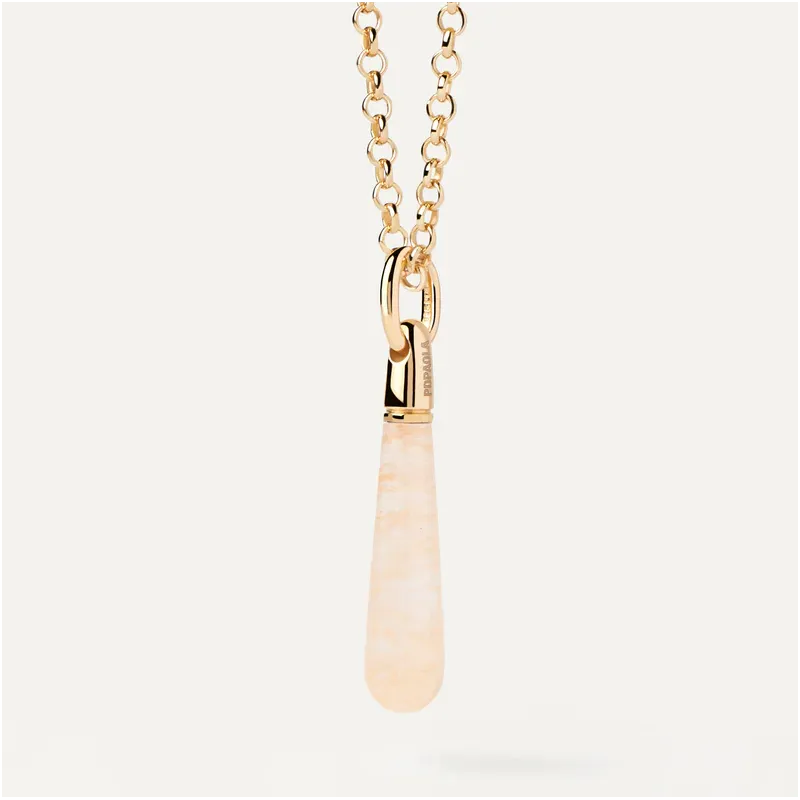 COLGANTE PDPAOLA AVENTURINA AMARILLA LARGE DROP CO01787U