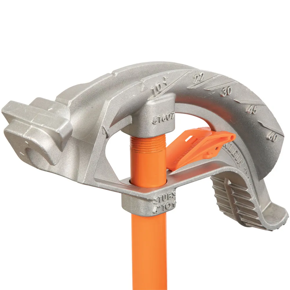 Conjunto completo de doblador de tubo conduit de aluminio para EMT de 3/4'' con Angle Setter™