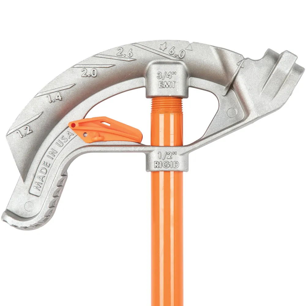 Conjunto completo de doblador de tubo conduit de aluminio para EMT de 3/4'' con Angle Setter™