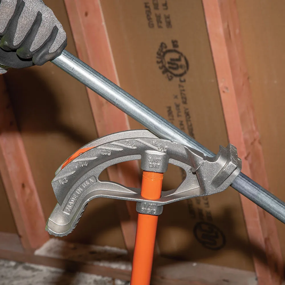 Conjunto completo de doblador de tubo conduit de aluminio para EMT de 3/4'' con Angle Setter™