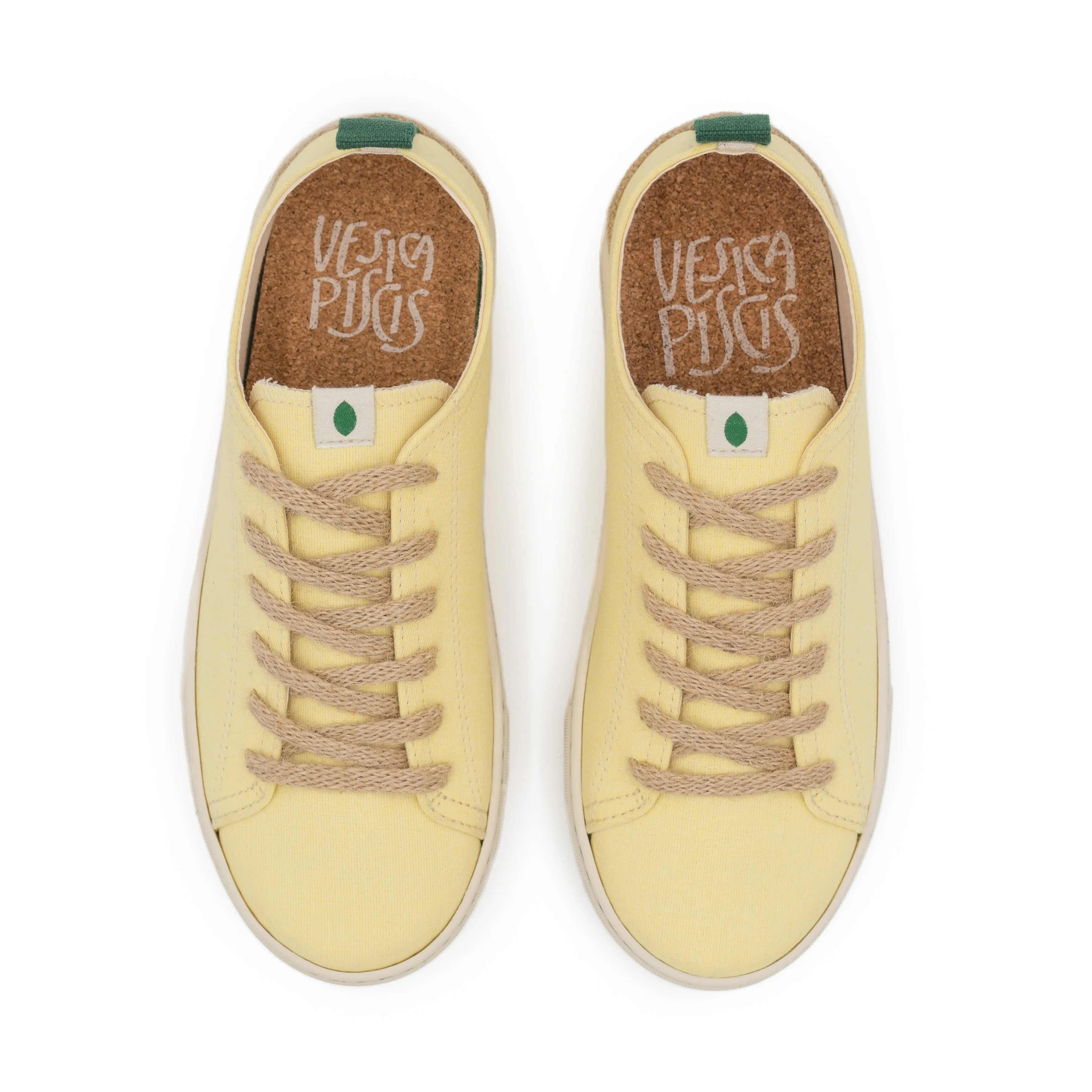 CORETTA Zapatilla vegana Amarilla COR015