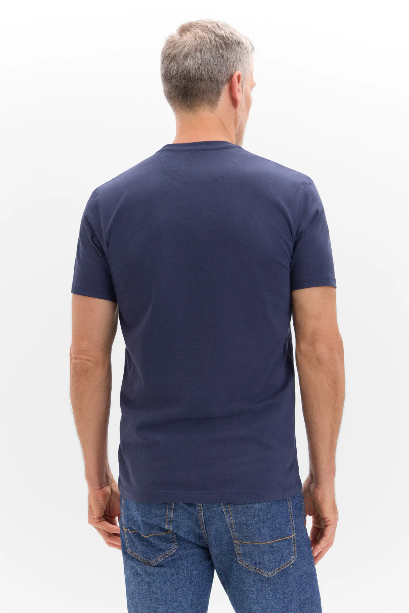 Cortefiel Camiseta basica bolsillo