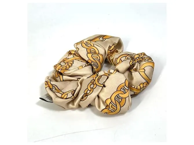 Céline Scrunchie de viscosa amarilla Celine Amarillo 