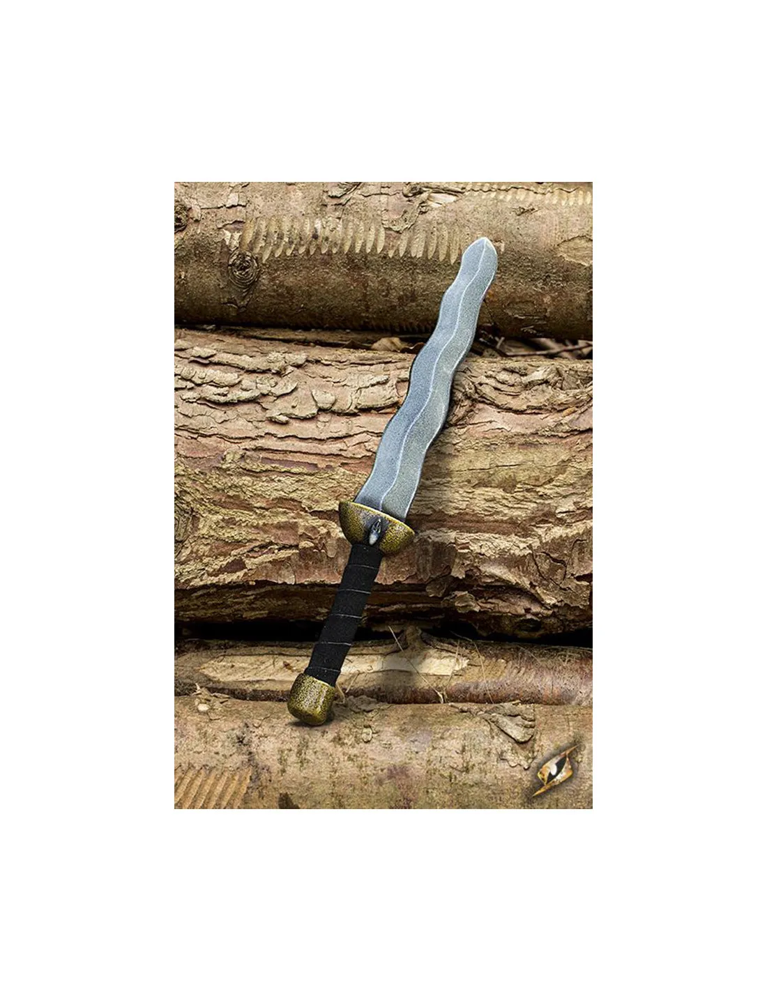 Daga flamígera de látex para LARP
