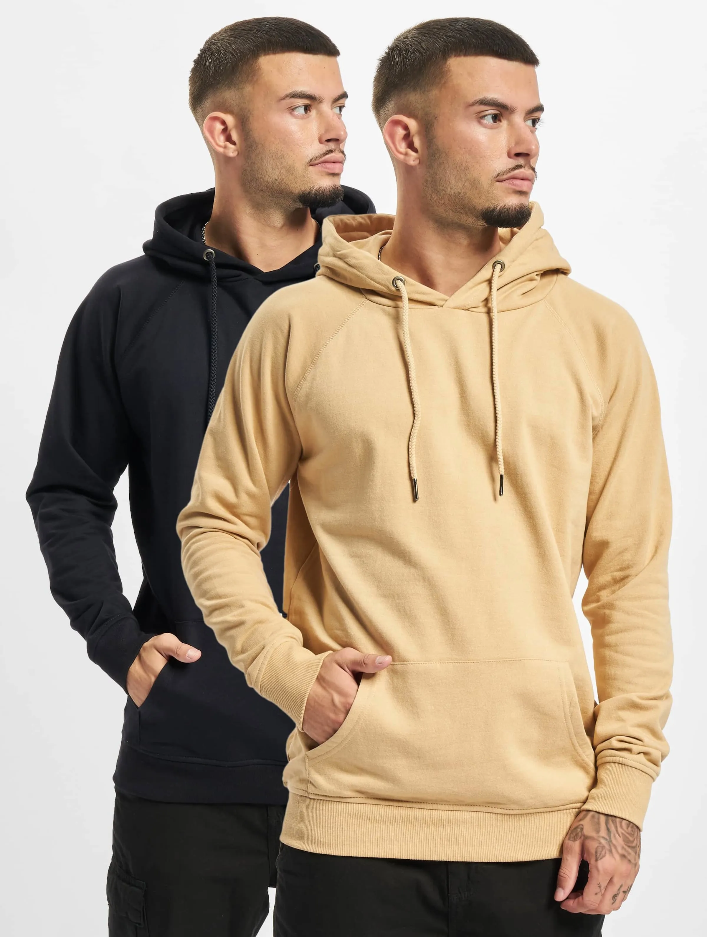 Denim Project Denim Project Dpbasic 2 Pack Hoodies