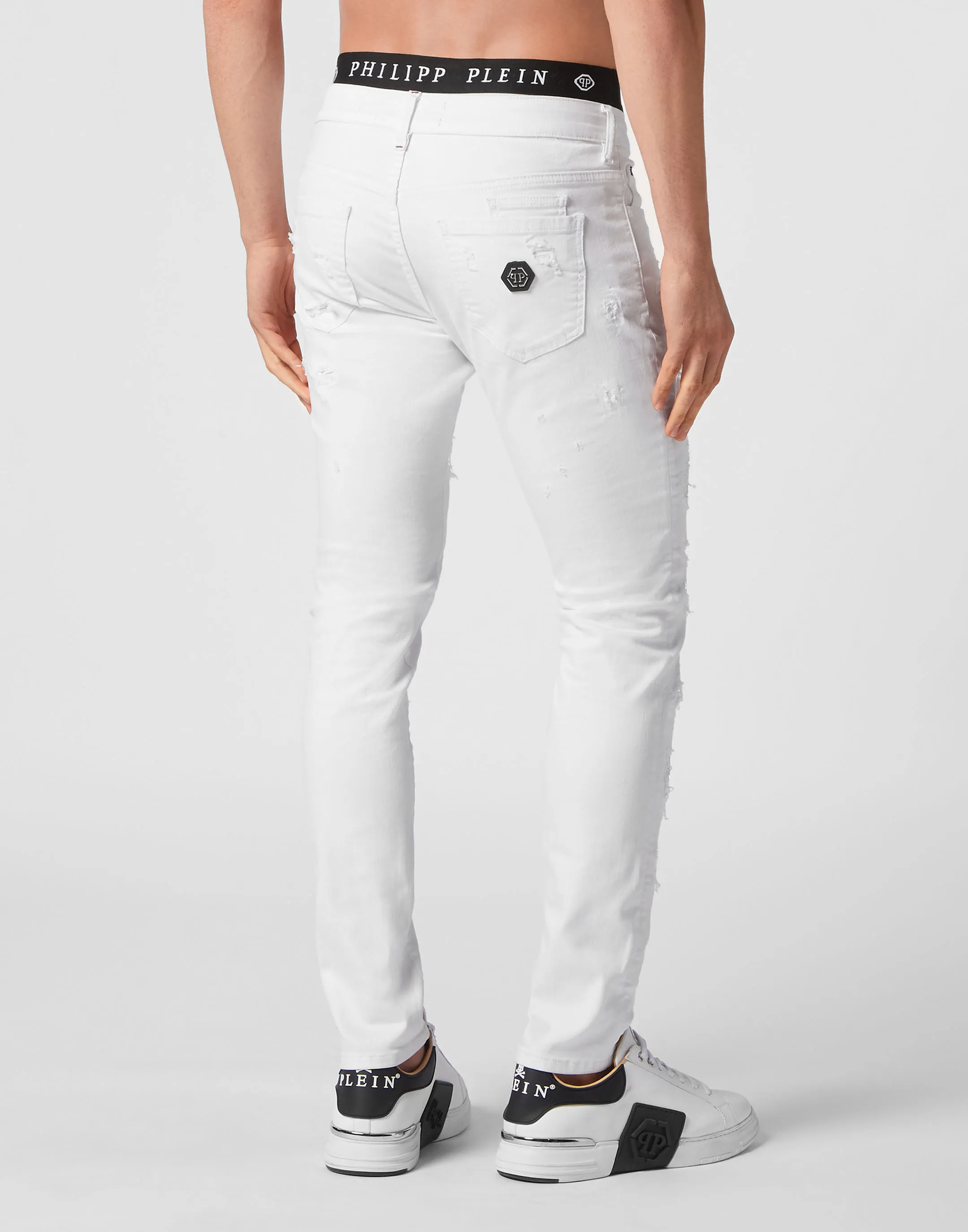 Denim Slim Fit with Python Luxury