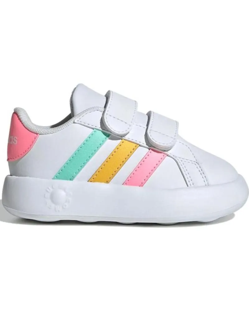 Deportivas de Niña y Niño ADIDAS ZAPATILLA DEPORTIVA GRAND COURT 2 0 BLANCO