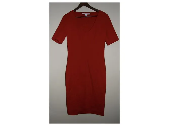 Diane Von Furstenberg Vestido Alegra DvF Roja 