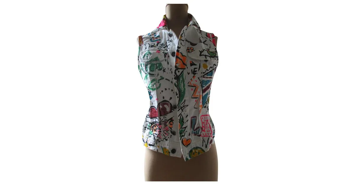 Dolce & Gabbana Arty top / chaqueta, Talla S. Multicolor 