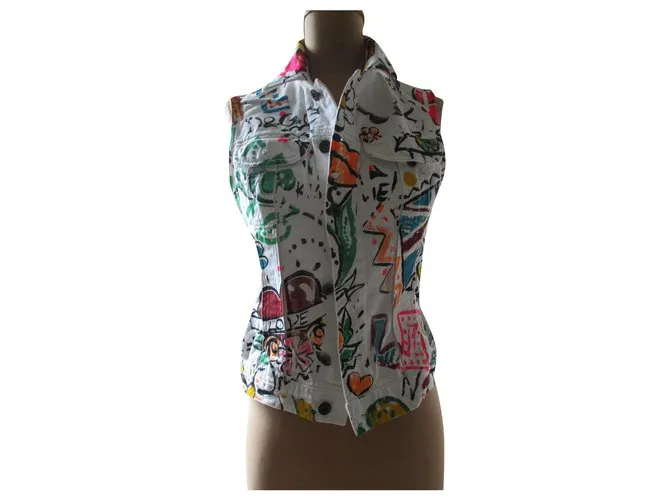 Dolce & Gabbana Arty top / chaqueta, Talla S. Multicolor 