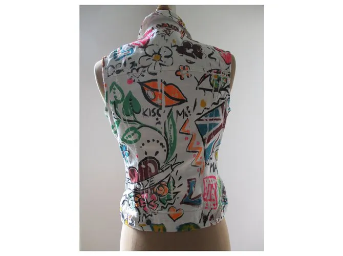 Dolce & Gabbana Arty top / chaqueta, Talla S. Multicolor 