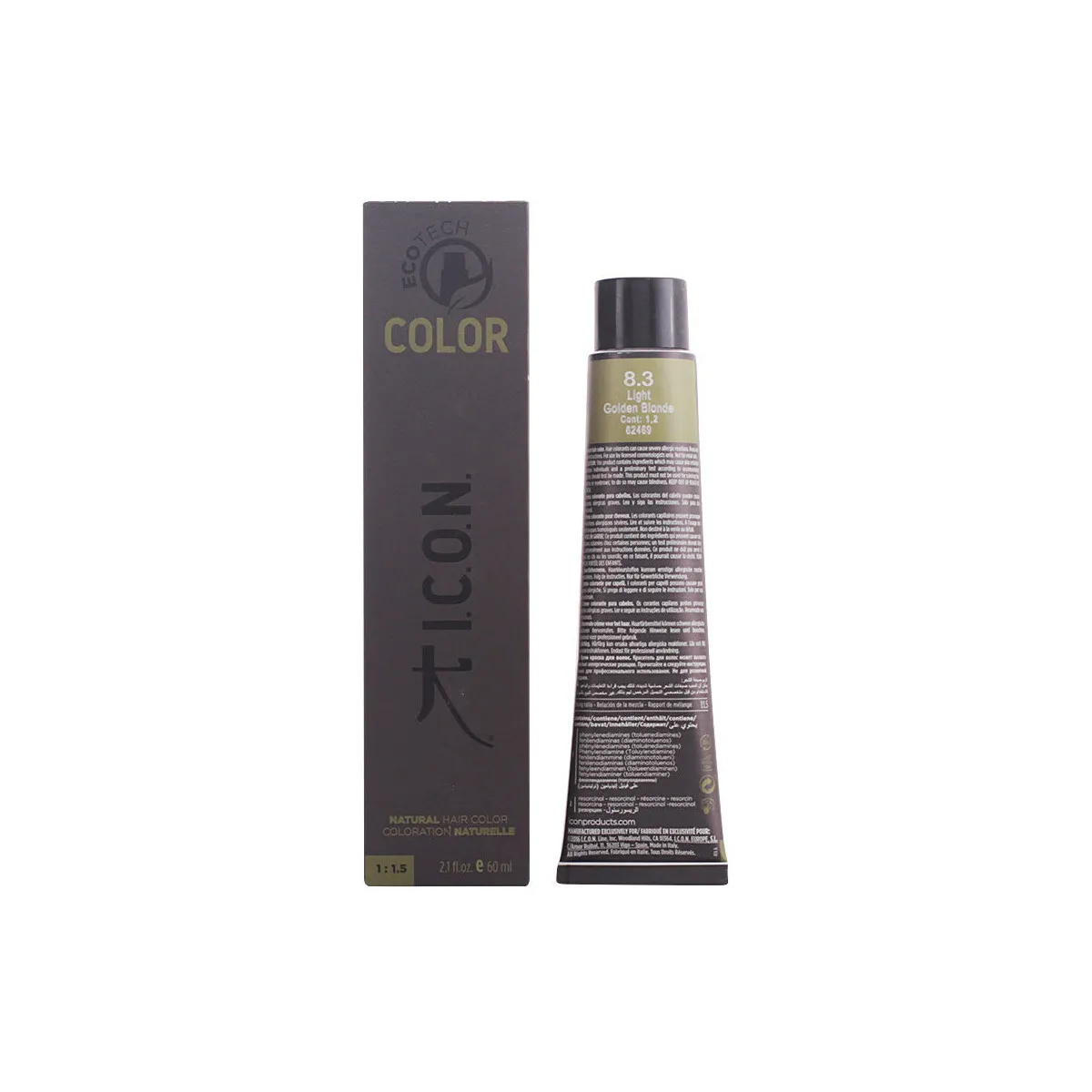 Ecotech Color Natural Color 8.3 Light Golden Blonde