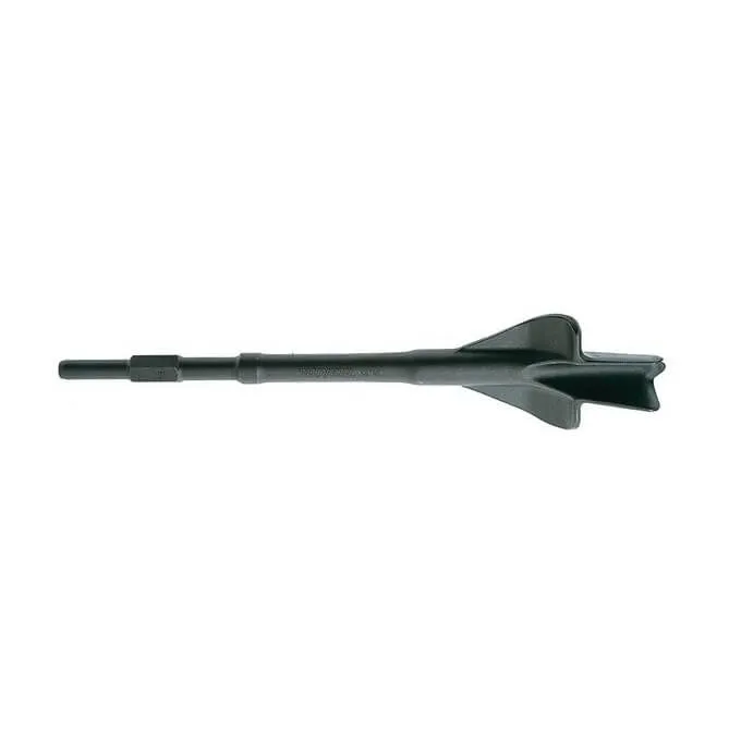 Escoplo acanalado con aletas Makita inserción Hexagonal 19mm de 380mm