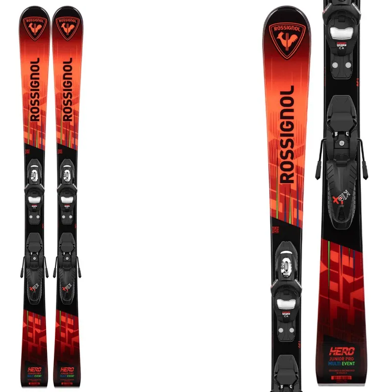 Esquìs Rossignol Hero Jr Multi Event con fijaciones Kid 4