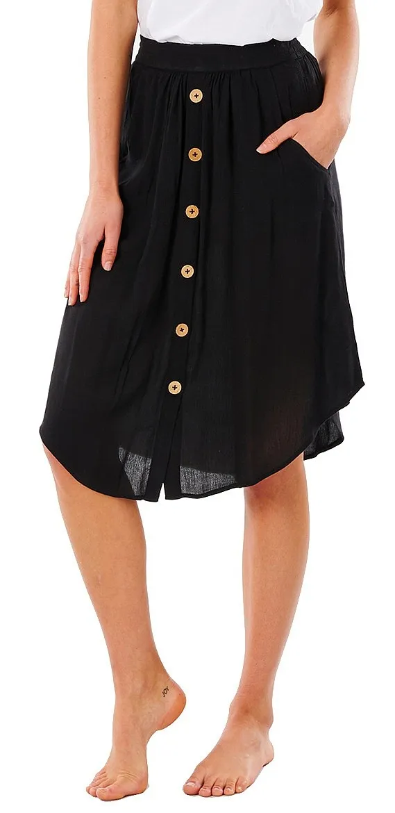 FALDA RIP CURL CLASSIC SURF  BLACK  WOMEN´S